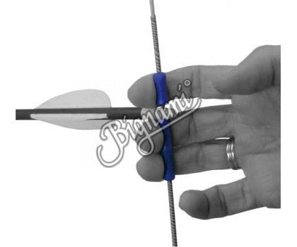 4x Finger Protector per tiro con l'arco, sostituisce il guanto da tiro con l'arco, la linguetta e il punto di incocco